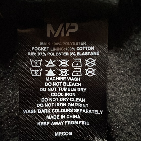 My Protein MP fleece joggers w/zip pockets - Picture 3 of 4